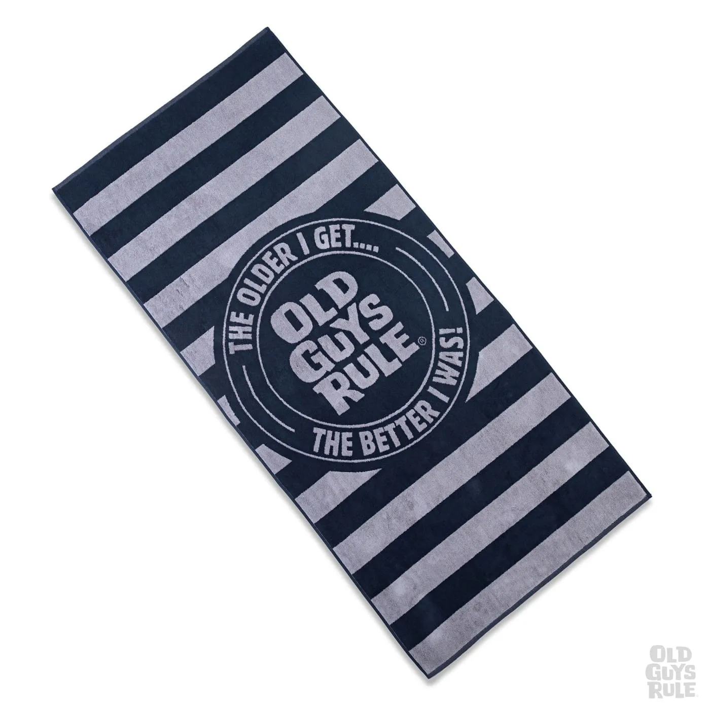 'Stacked Logo Stamp' Beach Towel