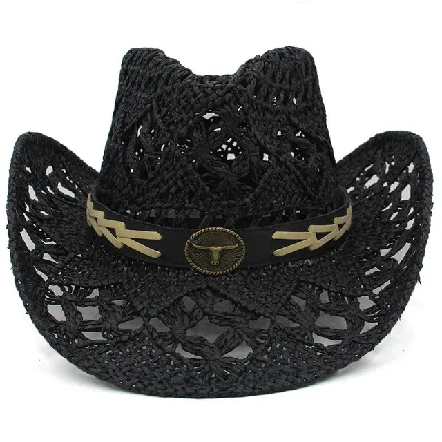 Sunny Days Ahead Straw Western Cowboy Hats