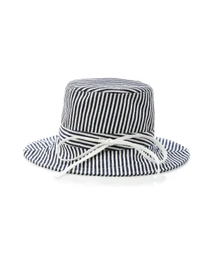 Sunny Sun Hat Navy Stripe