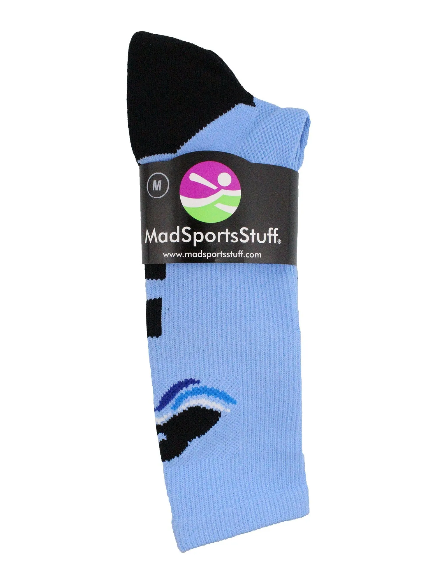 Swimmer Logo Athletic Crew Socks