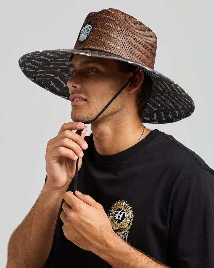 The Mad Hueys Port Side Ahoy Fkers Straw Hat