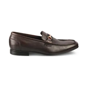 The Suchi Brown Mens Leather Loafers