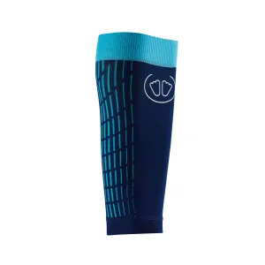 ULTRALIGHT RUN CALF SLEEVES BLUE - TURQUOISE