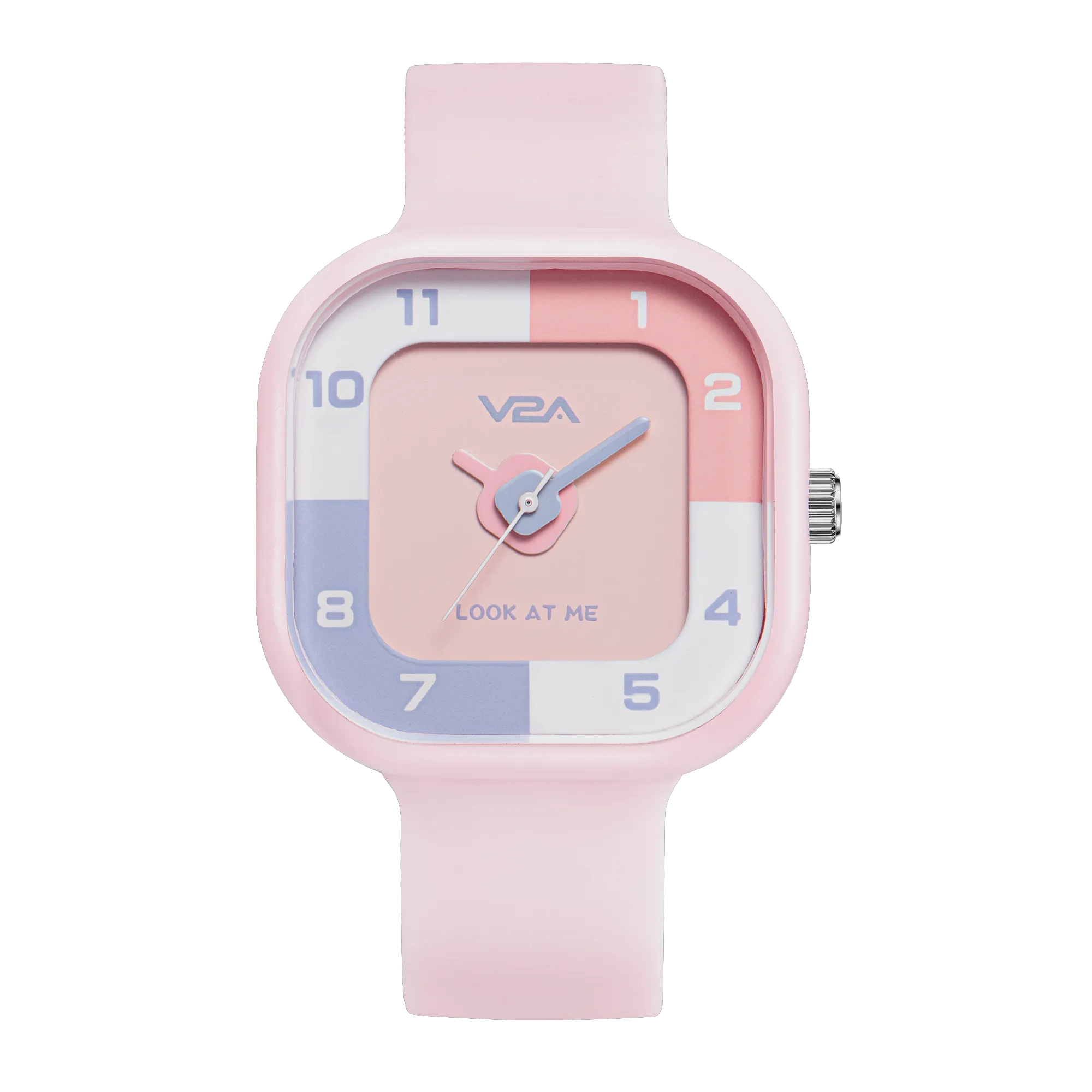 V2A Analog Cute Design Watch for Kids Unisex-Child Between 4 to 13 Years of Age Square Printed Dial 30 M Waterproof Watches for Boys and Girls Aged 4 5 6 7 8 9