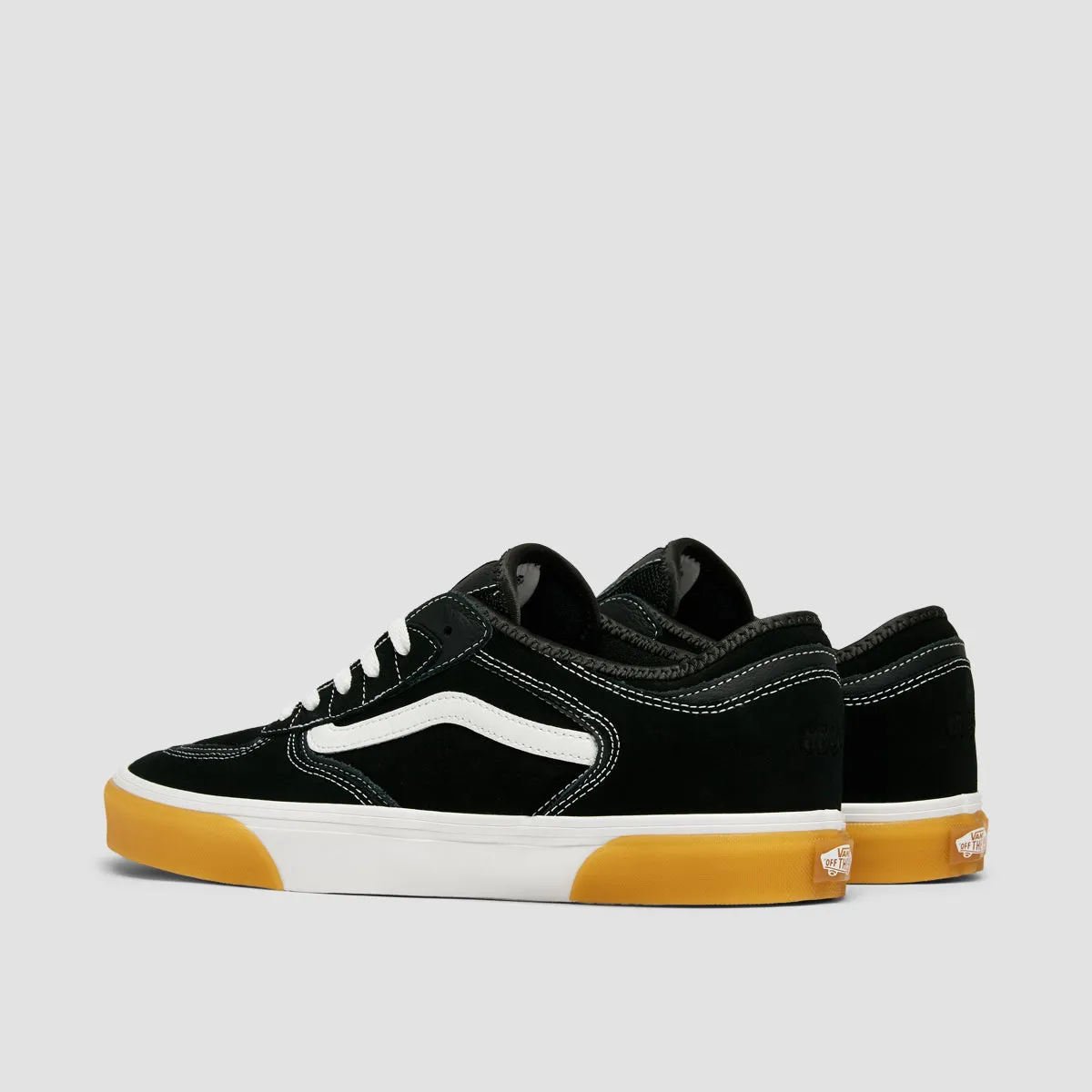 Vans Rowley Classic Shoes - Black/White/Gum