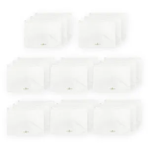 White Zip 'n' Keep Pouches Bundle (24 pcs)